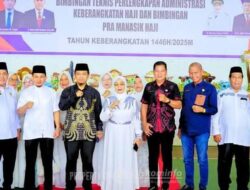 Kemenag RI Laksanakan Pra Manasik Haji dan Bimtek di Rumdin Bupati Labuhanbatu 