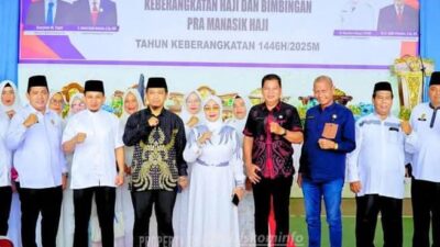 Kemenag RI Laksanakan Pra Manasik Haji dan Bimtek di Rumdin Bupati Labuhanbatu 