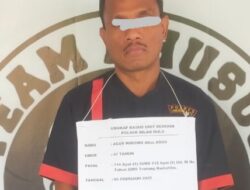Dikibusi Warga, Bandit Narkoba di Bilah Hulu Diringkus Polisi