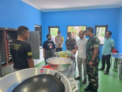 Dandim Bangli Tinjau Kesiapan Dapur Makan Bergizi Gratis