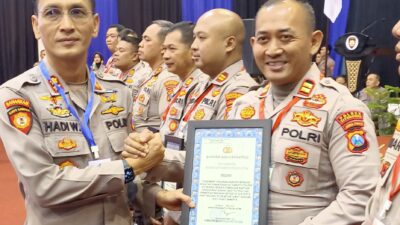 Satsamapta Polres Situbondo Raih Penghargaan atas Inovasi “Pasabber dan Padi Berkah” dari Dirsamapta Polda Jatim